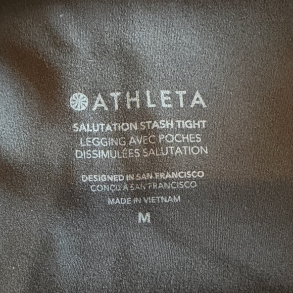 Athleta Black Leggings - Picture 5 of 6